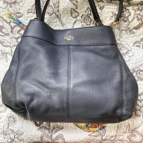 Coach Dark Gray Lexy Bag - Picture 7 of 13
